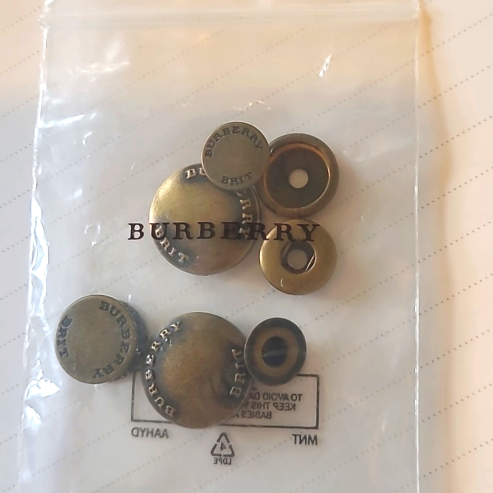 Burberry Brit replacement coat snaps